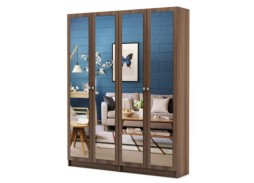 "Бостон-18" шкаф платяной/платяной (ШБ-8П+ШБ-8П), ф-ка ВМФ