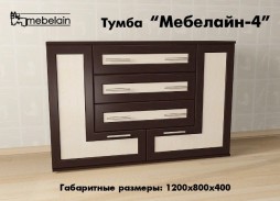 Тумба "Мебелайн 4"