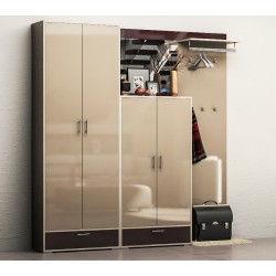 Ева Люкс прихожая глянцевая