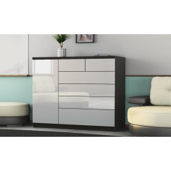 Шайн 21 глянцевый комод