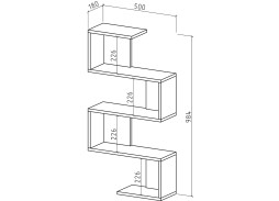 "Грейс 1" полка настенная, ф-ка ВМФ