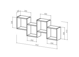 "Флэш 5" полка настенная, ф-ка ВМФ
