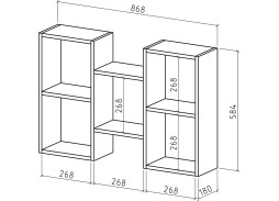 "Флэш 9" полка настенная, ф-ка ВМФ