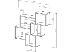 "Флэш 10" полка настенная, ф-ка ВМФ