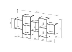 "Флэш 13" полка настенная, ф-ка ВМФ