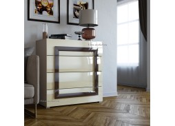 "Дженни 1 МДФ" обувница с глянцевым фасадом 14 450 Р. в Вира Мебель "Дженни 1 МДФ" обувница с глянцевым фасадом