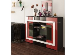 "Дизайн Люкс 4" комод с глянцевым фасадом  17 300 Р. в Вира Мебель "Дизайн Люкс 4" комод с глянцевым фасадом