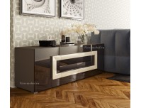 Дизайн Люкс 8 комод с глянцевым фасадом