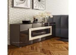 "Дизайн Люкс 7" комод с глянцевым фасадом  13 650 Р. в Вира Мебель "Дизайн Люкс 7" комод с глянцевым фасадом