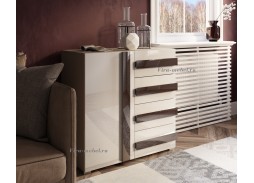 "Дизайн Люкс 9" комод с глянцевым фасадом  13 400 Р. в Вира Мебель "Дизайн Люкс 9" комод с глянцевым фасадом