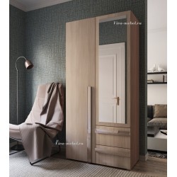 Дизайн Люкс 1 шкаф распашной