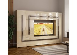 "Глейс 13" стенка для гостиной с комодом 35 900 Р. в Вира Мебель "Глейс 13" стенка для гостиной с комодом