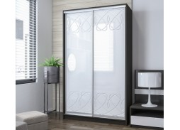 "Вектор 1" глянцевый шкаф купе 35 000 Р. в Вира Мебель "Вектор 1" глянцевый шкаф купе