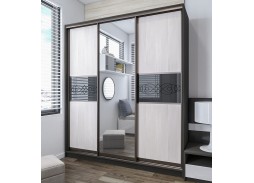 "Вектор 15" глянцевый шкаф купе 43 600 Р. в Вира Мебель "Вектор 15" глянцевый шкаф купе