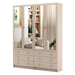 Бостон-22 шкаф бельевой/бельевой (ШБ-11Б+ШБ-11Б), ф-ка ВМФ