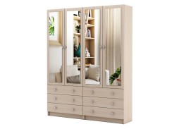 "Бостон-22" шкаф бельевой/бельевой (ШБ-11Б+ШБ-11Б), ф-ка ВМФ