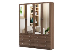 "Бостон-23" шкаф бельевой/платяной (ШБ-11Б+ШБ-12П), ф-ка ВМФ