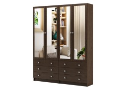 "Бостон-24" шкаф платяной/платяной (ШБ-12П+ШБ-12П), ф-ка ВМФ