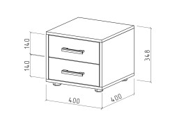 "Остин 1" тумба, ф-ка ВМФ 4 364 Р. в Вира Мебель "Остин 1" тумба, ф-ка ВМФ