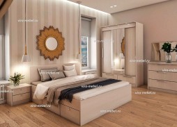 спальня "Юнона 4" 62 350 Р. в Вира Мебель спальня "Юнона 4"