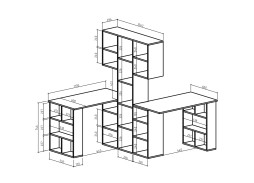 Стол-стеллаж "Феликс 35" ф-ка ВМФ
