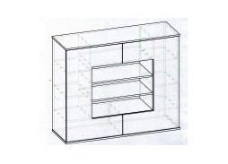 Тумба "Мебелайн 7"