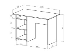 "Лайт-1" письменный стол, ф-ка ВМФ
