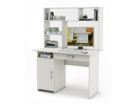 Лайт-2Я-СН письменный стол с надстройкой, ф-ка ВМФ