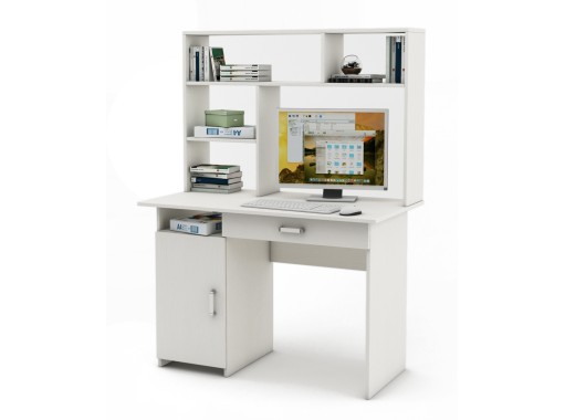 "Лайт-2ЯСН" письменный стол с надстройкой, ф-ка ВМФ