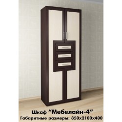 шкаф Мебелайн-4