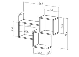 "Флэш 21" полка настенная, ф-ка ВМФ