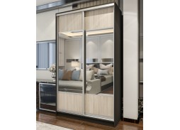 "Манхеттен 3" шкаф купе с системой Версаль 22 900 Р. в Вира Мебель "Манхеттен 3" шкаф купе с системой Версаль
