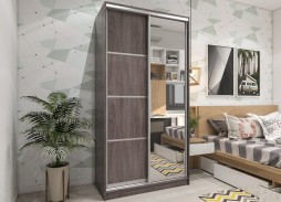 "Манхеттен 10" шкаф купе с системой Версаль 23 150 Р. в Вира Мебель "Манхеттен 10" шкаф купе с системой Версаль