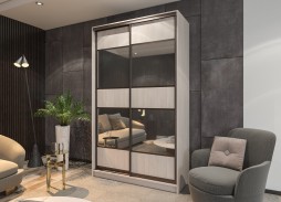 "Манхеттен 15" шкаф купе с системой Версаль 24 600 Р. в Вира Мебель "Манхеттен 15" шкаф купе с системой Версаль