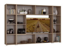 "Глейс 13" стенка для гостиной с комодом 35 900 Р. в Вира Мебель "Глейс 13" стенка для гостиной с комодом