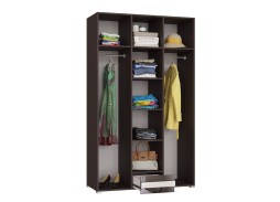 "Дизайн Люкс 22" шкаф распашной 3-х створчатый