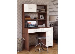 "Роберт Глянец 3" компьютерный стол 14 700 Р. в Вира Мебель "Роберт Глянец 3" компьютерный стол