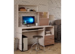 "Роберт Глянец 4" компьютерный стол 12 550 Р. в Вира Мебель "Роберт Глянец 4" компьютерный стол