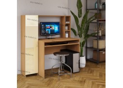 "Роберт Глянец 3" компьютерный стол 12 550 Р. в Вира Мебель "Роберт Глянец 3" компьютерный стол