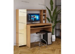 "Роберт Глянец 3" компьютерный стол 12 550 Р. в Вира Мебель "Роберт Глянец 3" компьютерный стол