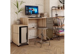 "Роберт Глянец 10" компьютерный стол 12 200 Р. в Вира Мебель "Роберт Глянец 10" компьютерный стол