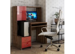 "Мартин Глянец 4" компьютерный стол 12 700 Р. в Вира Мебель "Мартин Глянец 4" компьютерный стол