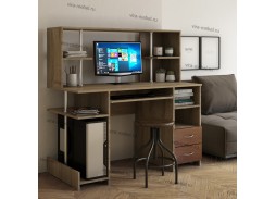 "Мартин Глянец 7" компьютерный стол 14 450 Р. в Вира Мебель "Мартин Глянец 7" компьютерный стол