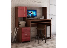 "Мартин Глянец 5" компьютерный стол 15 650 Р. в Вира Мебель "Мартин Глянец 5" компьютерный стол