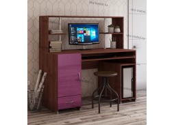 "Мартин Глянец 9" компьютерный стол 15 300 Р. в Вира Мебель "Мартин Глянец 9" компьютерный стол