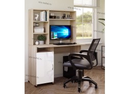 "Милан Глянец 1" компьютерный стол 12 550 Р. в Вира Мебель "Милан Глянец 1" компьютерный стол