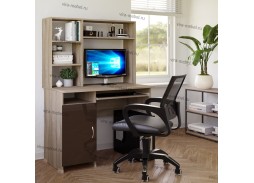 "Милан Глянец 6" компьютерный стол 12 200 Р. в Вира Мебель "Милан Глянец 6" компьютерный стол