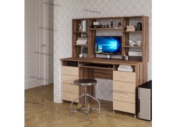 "Милан Глянец 17" компьютерный стол 15 900 Р. в Вира Мебель "Милан Глянец 17" компьютерный стол