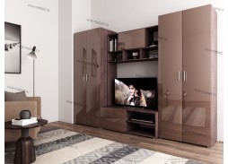 "Некст Эко 4" глянцевая стенка