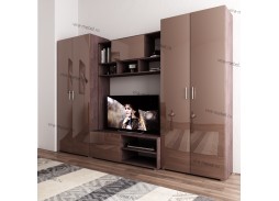 "Некст Эко 4" глянцевая стенка